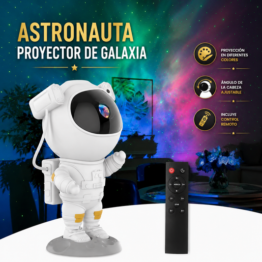 Astronauta Proyector de Galaxia