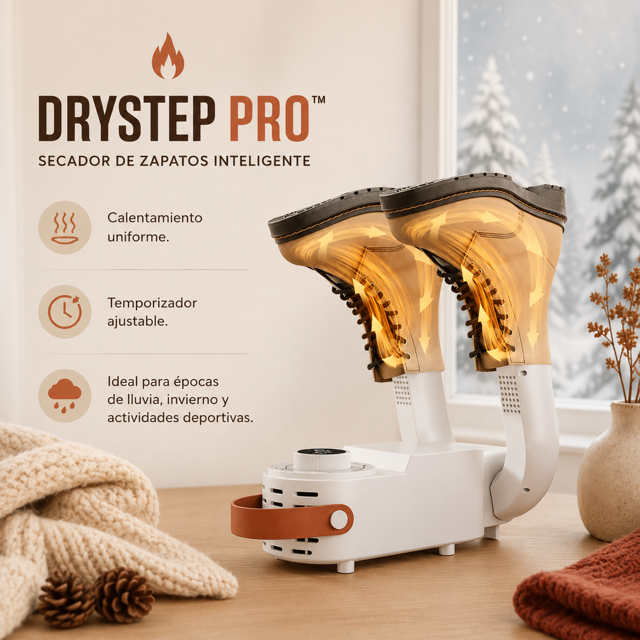 🔥 DRYSTEP PRO™ SECADOR DE ZAPATOS INTELIGENTE