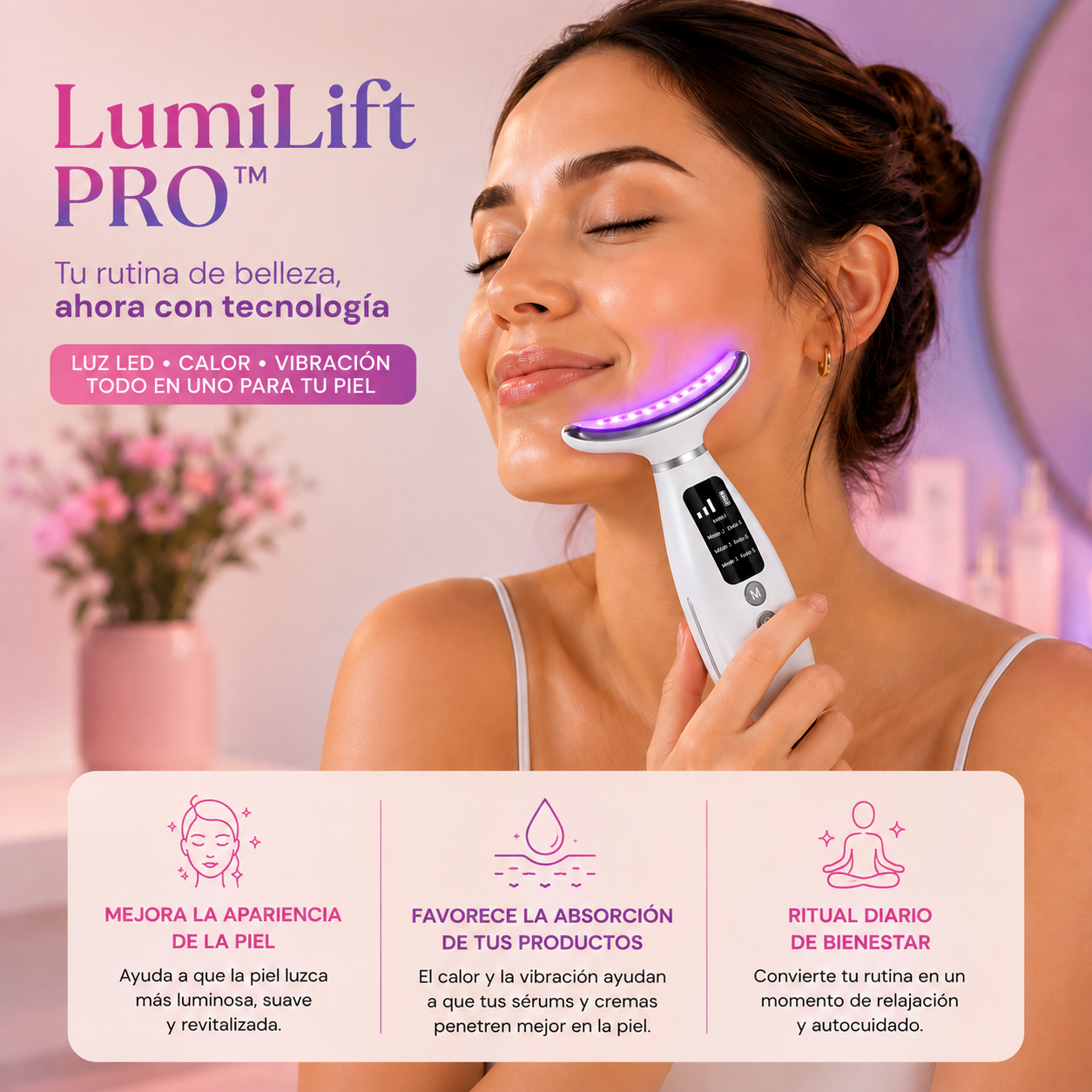 ✨ LUMILIFT PRO™ — BELLEZA FACIAL 4 EN 1